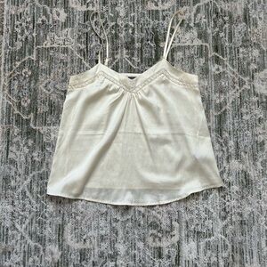 Elegant Cream Women's Top